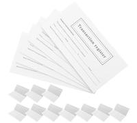 POPETPOP 20pcs Personal Checkbook Registers for Banking Transactions, Blank Check Registers Ledger Book for Tracking Deposits, Payments, and Savings Accounts, White 8-page Pads