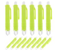 POPETPOP 20pcs Pet Flea and Removal Tool for Dogs and Cats, Safe Compact Puller Pen with Identification Cards, Green Grooming Accessory for Outdoor and Home Use