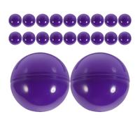POPETPOP 20Pcs Plastic Bingo Balls Hollow Raffle Balls Lightweight and Openable for Party Events and Team Building Activities