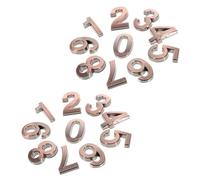 POPETPOP 20pcs Self-adhesive Mailbox Numbers 0-9 for Outdoor Use, Abs Material Visibility and Versatile Use, Suitable for Hotel Room and Apartment Property Management