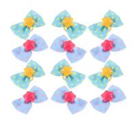 POPETPOP 20pcs Stylish Dog Bow Hair Accessories with Unique Star Design, Resistant to Breakage and Easy Wear for Cats and Dogs, for Family Gatherings and Outdoor Activities