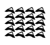 POPETPOP 20pcs Triangular Base Tripod Stand Plastic Cube Holder Colorful Convenient Combination Versatile Use for Showcasing Collection and Display of Small Items