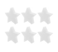 POPETPOP 20pcs White Five-Pointed Sponge Oil-Absorbing Filter Sponges for Swimming Pool and Hot Tub Cleaning, Reduces Maintenance and Removes Oil Effectively
