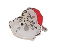 POPETPOP 25 Pcs Christmas Glitter Enamel Brooches LED Glowing Lights, Luminous Plastic Pins for Christmas Party Decoration on Shirts and Bags