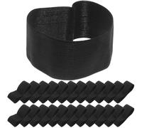 POPETPOP 25pcs Funeral Black Memorial Arm Band Elastic Polyester Multi-functional Not Easy to Deform Mourning Football Armband