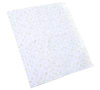 POPETPOP 28 Sheets Heart Pattern Tissue Wrapping Paper for Gifts 28 Sheets White Thin Paper for Flower Packaging and DIY Embellish Handwork Solid Folding