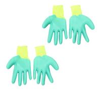 POPETPOP 2pairs Bite Gloves Rubber Pet Bite Resistant Gloves for Hamster Feeding Supplies for Grooming and Taming Small Pets
