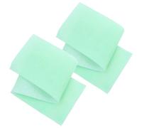 POPETPOP 2pc Aquarium Filter Sponge Pad for Fresh Water Tank and Fish Tank Green Biochemical Filter Sponge Chemical Filtration to Reduce Fish Death Rate
