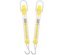 POPETPOP 2pcs 10n Newton Force Spring Scales Tubular Portable Pull and Draw Weight Measuring Tools for Physics Experiments Teaching Equipment