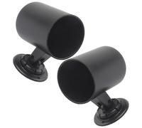 POPETPOP 2pcs 2 Inch 52mm Single Hole Dash Gauge Pod Holder, Abs Plastic Car Meter Mounting Bracket with Minimalistic Design and Streamlined Profile for Automotive Interior