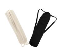 POPETPOP 2pcs Adjustable Yoga Mat Bag Large Capacity Carrier with Shoulder Strap for Pilates Gym Travel Outdoor Activities Spacious Pouch for Multiple Mats and Fitness Accessories