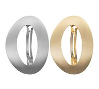 POPETPOP 2pcs Alloy Spring Hair Clips for Women Ponytail Clips Hair Accessories Simple Style Suitable for Holidays and Dates