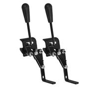 POPETPOP 2pcs Aluminium Alloy Wheelchair Brake Levers with Handbrake Design for 22mm Wheelchairs, Easy to Operate and Braking Effect, for Riding