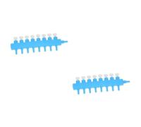 POPETPOP 2pcs Aquarium Air Splitter Distributor Valve Oxygen Pump Accessory for Fish Tank High Oxygenation Efficiency Lightweight Design Compatible Various Air Pumps