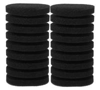 POPETPOP 2Pcs Aquarium Filter Foam Replacement Sponge for Fish Tank Filter Cotton Ball Black Sponge Accessories