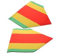 POPETPOP 2pcs Baseball Hitting Practice Home Plate Mat Pitching | Thickened Silicone, Textured Antislip Surface, Coaching Aid for Beginners and Youth, Indoor or Rainy Venues