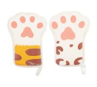 POPETPOP 2pcs Bath Sponge Cartoon Paw Bath Scrubber Towel Boys and Girls Exfoliating Towel for Boy Girl in Tub