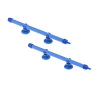 POPETPOP 2pcs Blue 7-inch Aquarium Air Stone Bar Oxygen Bubble Strip Fish Tank Air Pump Accessory for Aquarium Aeration and Fish Tank Oxygenation