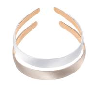 POPETPOP 2pcs Broadside Hair Hoop Fabric Headwear Fashion Head Band Hair Accessories for Women Stretchy Headband for Sports and Daily Wear