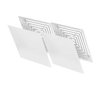 POPETPOP 2pcs Ceiling Air Conditioner Deflector Hooks Windshield Shield for Central and Office Use Airflow Direction Sturdy and Elegant Aesthetic Easy to Install
