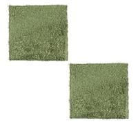POPETPOP 2pcs Climbing Pet Mats Reptile Carpets Absorbent Mats for Tortoise Artificial Grass Lawn Simulated Fake Plants Reptile Moss Carpets