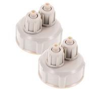 POPETPOP 2pcs Diy Bottle Cap Set Fast Twist Aquarium System for Live Plants Easy to Install and Use Suitable for Diy Reactors Material