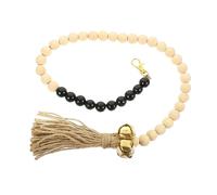 POPETPOP 2pcs Dog Training Bell Decorative Wooden Beads Pet Alarm Rope for Door Knobs Loud Sound for Puppy Potty Training and Attention Stylish Home Decor