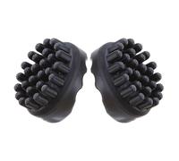 POPETPOP 2pcs Dreadlock Comb for Natural Curls and Curly Hair, Locs Shampoo Brush with Pp and Tpe Material, Shower Massager for Reducing Breakage and Versatile Styling at Home Or Travel