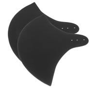 POPETPOP 2pcs Drum Cymbal Mute Pads for Practice at Home, Black Cloth and Rubber Material, Suitable for 18/20/21 Inch Cymbals, Low Volume Drum Practice Pads to Play Quietly
