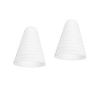 POPETPOP 2pcs Duct Reducer Dryer Vent Hose Connector for Exhaust Ventilation Systems Flexible Plastic Inline Adapter for Dryer Vent Cleaning Hose