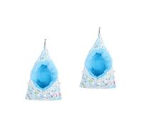 POPETPOP 2pcs Ferret Hammock for Cage Warm Guinea Pig Bed Delicate Hamster Bed for Small Pet Habitats