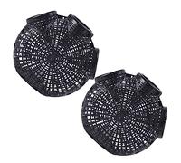 POPETPOP 2pcs Fishing Trap Fish Cage Reusable Crawfish Traps Crab Catching Eel Portable Fishing Mesh for Lake River