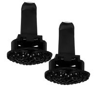 POPETPOP 2pcs Heart-shaped Air Vent Clip Car Air Freshener Clip Decorative Rhinestone Pp Material Creative Romantic Charming Car Accessories