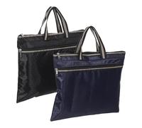 POPETPOP 2pcs Lightweight Oxford Cloth Business Handbag with Spacious Design, Zipper File Handbag for Women Professionals, for Office and Business Meeting Use, Size 36x30x2.2cm
