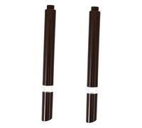POPETPOP 2pcs Lip Gloss Pen Nail Polish Bottle Press Pen Refillable Lip Balm Applicator Window for Nail Care Brush Tip