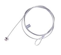 POPETPOP 2pcs Magnetic Photo Rope Display Strand for Horizontal Vertical Hanging Easy Install Photo Wire for Wall Art Home Office Decoration