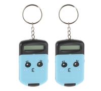 POPETPOP 2pcs Mini Portable Students Calculator Set, Fun Cartoon Arithmetic Calculator with Black Shell, Compact Exam and Office Counting Tool for School and Home Use