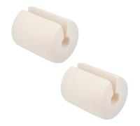 POPETPOP 2pcs NBR Cylindrical Anti-Noise Door Stopper Prevents or Pets from Getting Locked Out for Home Safety