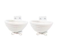 POPETPOP 2pcs Parrot Breeding Nesting Box Cozy Cotton Weave Bird Nesting Swing for Australian Parrots Cockatiel