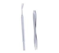 POPETPOP 2pcs Pet Remover Set Stainless Steel Pet Louse Removal Tool for Dogs Cats Rabbits