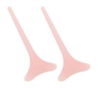 POPETPOP 2pcs Pink Eyeliner Stencils and Mascara Shield Set, Plastic Eye Makeup Aid Tools for Precise Eyeshadow Application and Smudge-Free Eyeliner, Suitable for Beginners and Daily Use