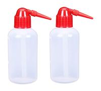 POPETPOP 2Pcs Plastic Squirt Bottles for Gardening and Cleaning Leak Resistant Watering Can with Measurement Scales Wear Resistant Water Dispensing Bottles for Succulent Care and Household