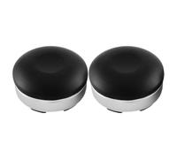 POPETPOP 2Pcs Portable Laptop Stands Black, Mini Cooling Racks with Heightening Bracket for Desktop Use, Adjustable Laptop Risers Suitable for Efficient Heat Dissipation and Ergonomic