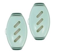 POPETPOP 2pcs Portable Washable Lint Roller Reusable Lint Roller for Pet Hair Removal Sticky for Clothes and Carpet