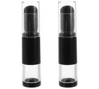 POPETPOP 2pcs Press-type Makeup Brush Packaging Bottle Brush All-in-one Portable Spray Powder Brush Retractable Brush Grubber Top The Tools Makeup Supplies Cosmetics Plastic Concealer Child