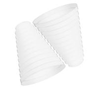 POPETPOP 2pcs Range Hood Pipe Ducting Connector for Air Ventilation Systems Duct Pipe Transition Fitting for Exhaust System
