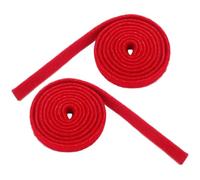 POPETPOP 2Pcs Red Wool Felt Piano Tuning Strips Piano Tuner Strap Temperament Mute for Professional Tuning Tools and Keyboard Accessories