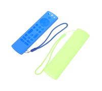 POPETPOP 2pcs Remote Controller Protective Shell Silicone Case for Firestick Remote Bright Colors