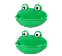 POPETPOP 2pcs Reptile Resting Platform with Suction Cups for Small Pets and Amphibians, Plastic Habitat Accessory Providing Cozy and Stable for Frogs and Toads