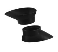 POPETPOP 2pcs Rubber Eyepiece Shields Eye Protective Covers for Microscopes and Telescopes Impact Resistant Light Blocking Eyecups Glare Vision Protectors Compatible with Eyepieces